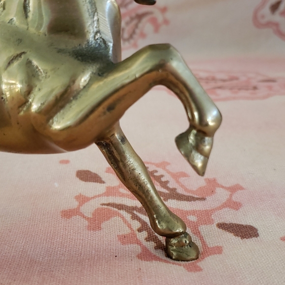 Vintage Brass Unicorn - Picture 5 of 12